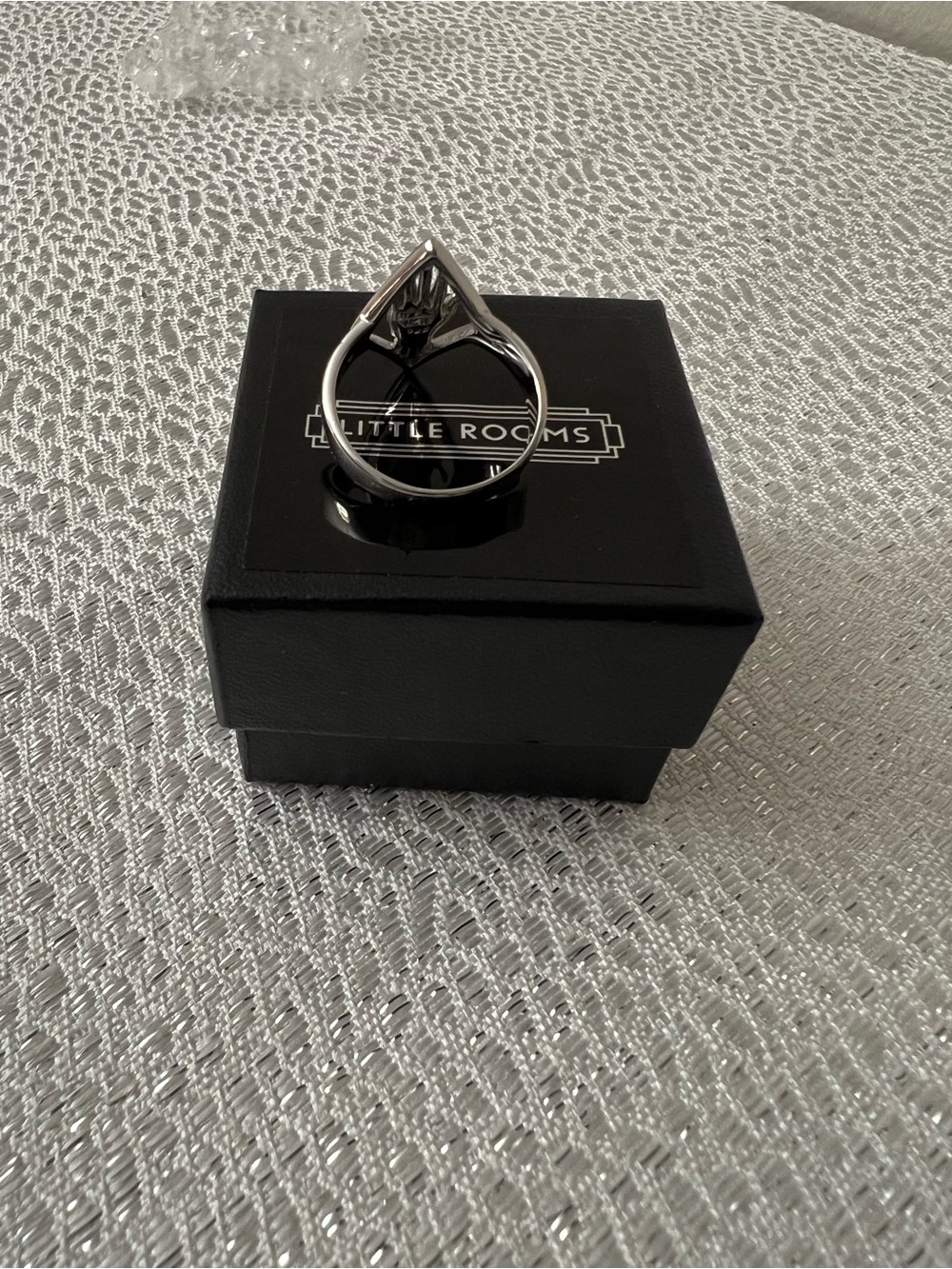 Little Rooms Fortune Ring Sterling Silver- Size 7 - Picture 6 of 7